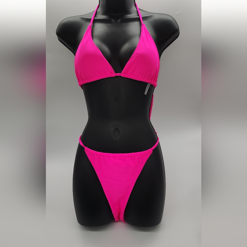 Vibrant Pink Bikini Set